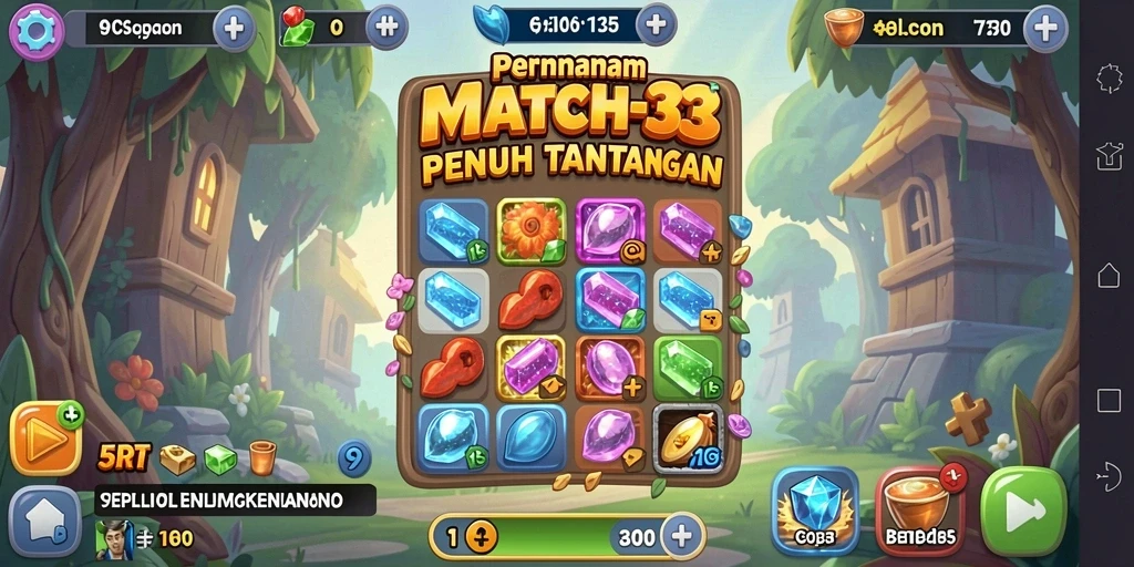 Screenshot yang menampilkan gameplay seru dan menantang dari 5RT.
