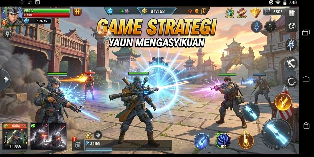 Tampilan gameplay BTV168 yang menarik dan mendebarkan.