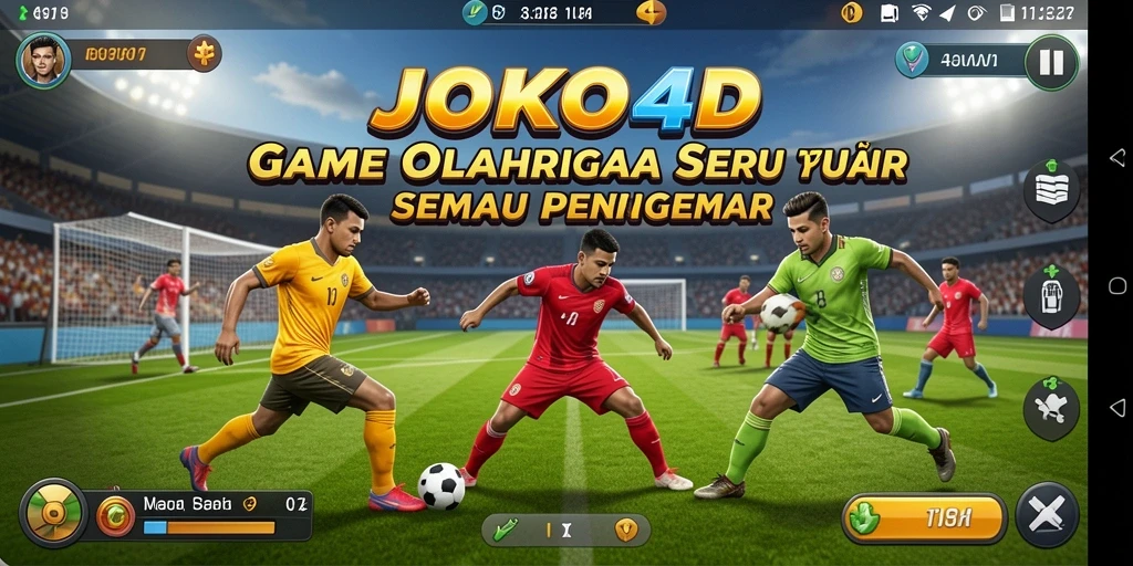 Tampilan gameplay menegangkan di JOKO4D yang memikat pemain.