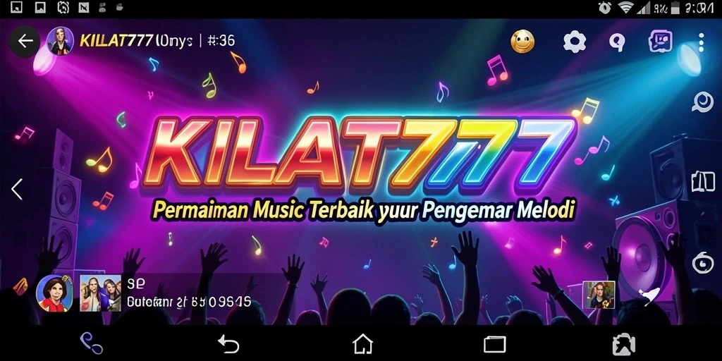 Tampilan gameplay musik KILAT777 yang menarik dan interaktif.