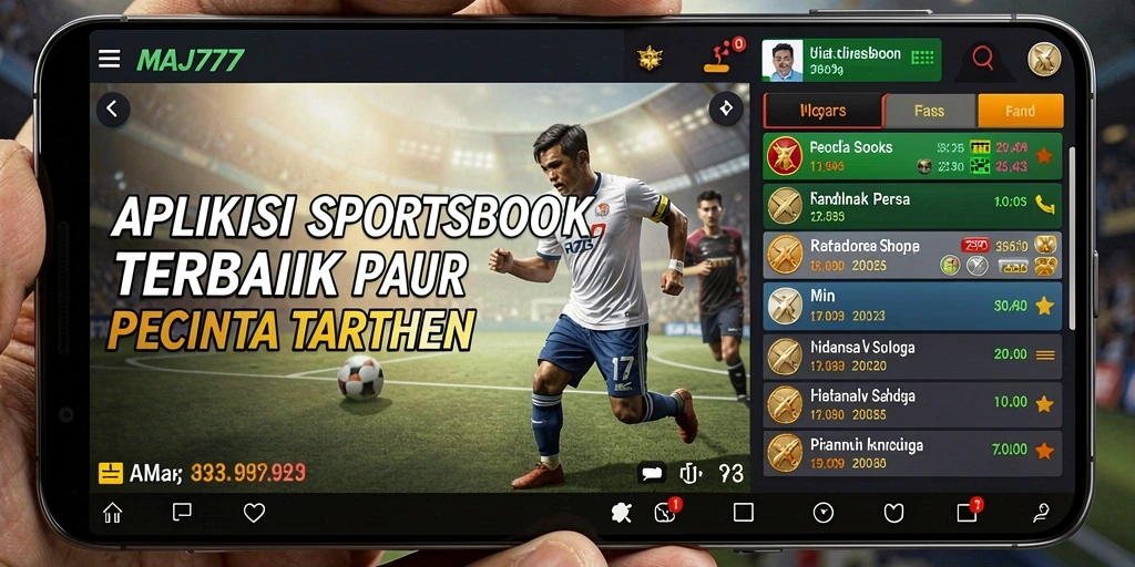 Tampilan screenshot MAJ777 menampilkan pengalaman taruhan olahraga yang seru.