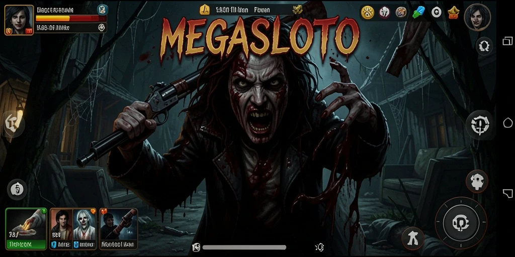 Gameplay menegangkan dalam suasana mencekam di MEGASLOTO.