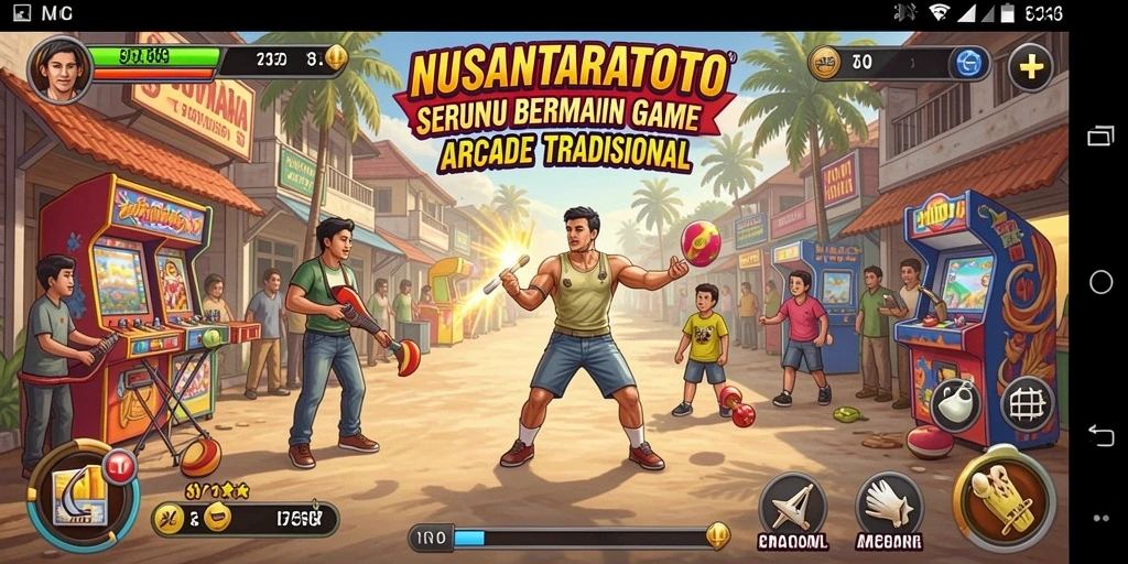 Screenshot menampilkan aksi seru gameplay NUSANTARATOTO.