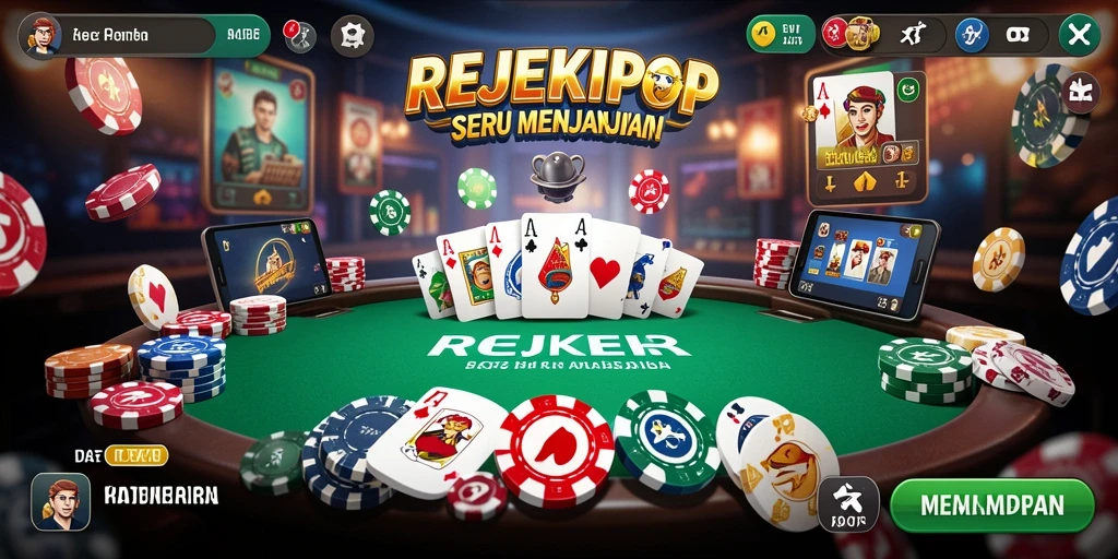 Tampilan gameplay seru dan menarik dari REJEKIPOP.
