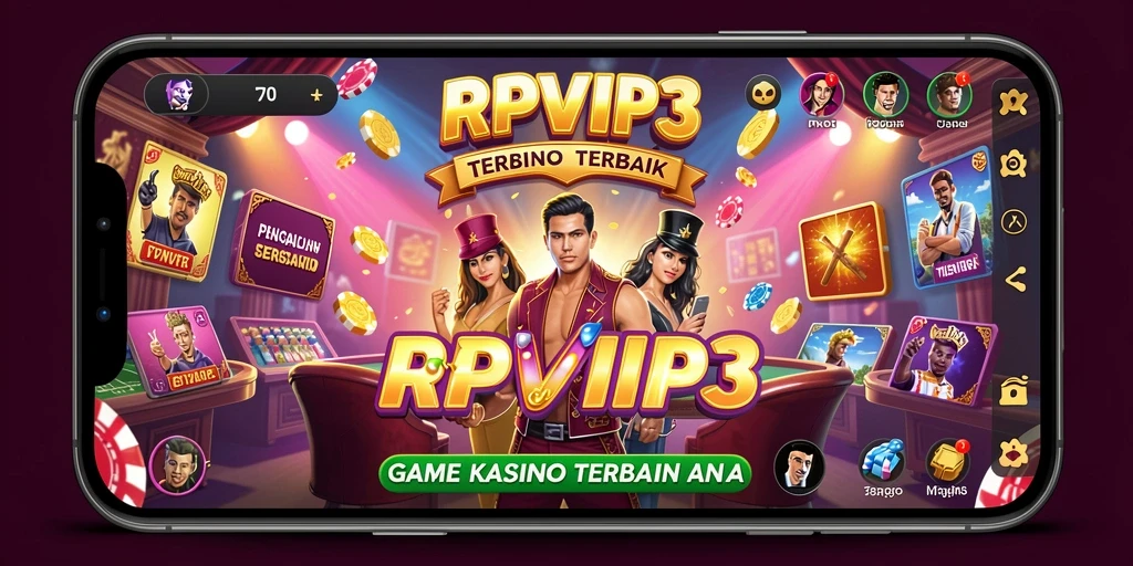 Screenshot RPVIP3 yang menunjukkan pengalaman bermain kasino yang mendebarkan.