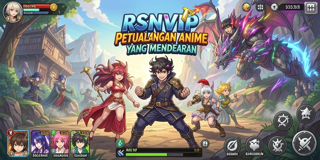 Tampilan menarik dari gameplay RSNVIP yang penuh aksi.