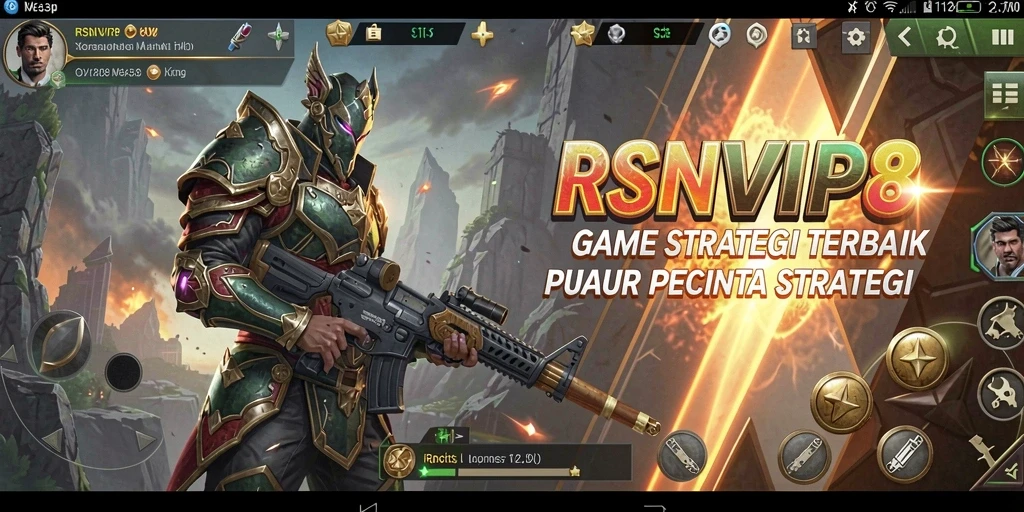 Tampilan gameplay RSNVIP8 dengan aksi strategi yang seru.