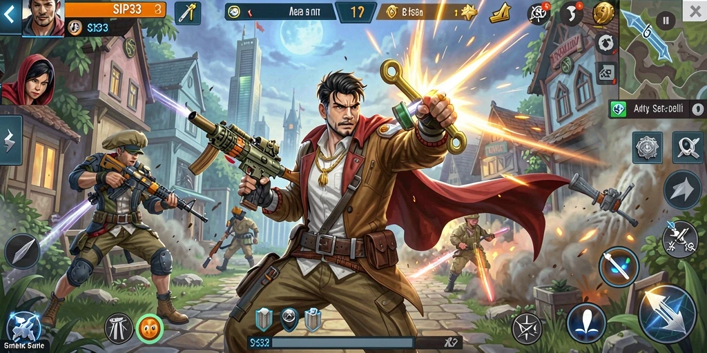 Tampilan Gameplay SIP33 yang mendebarkan dan penuh aksi.
